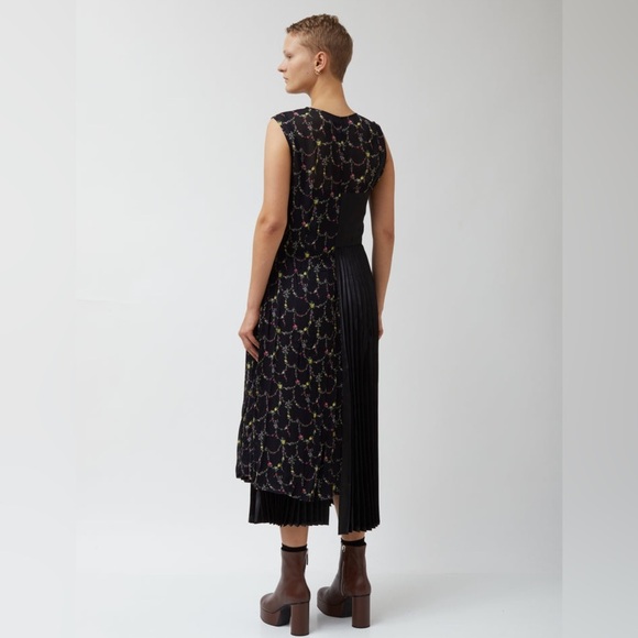 Junya Watanabe Comme des Garçons viscose georgette dress - Picture 3 of 10